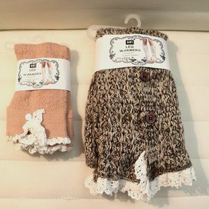 HE Leg Warmers- 2 pair. Brand New, Never Used